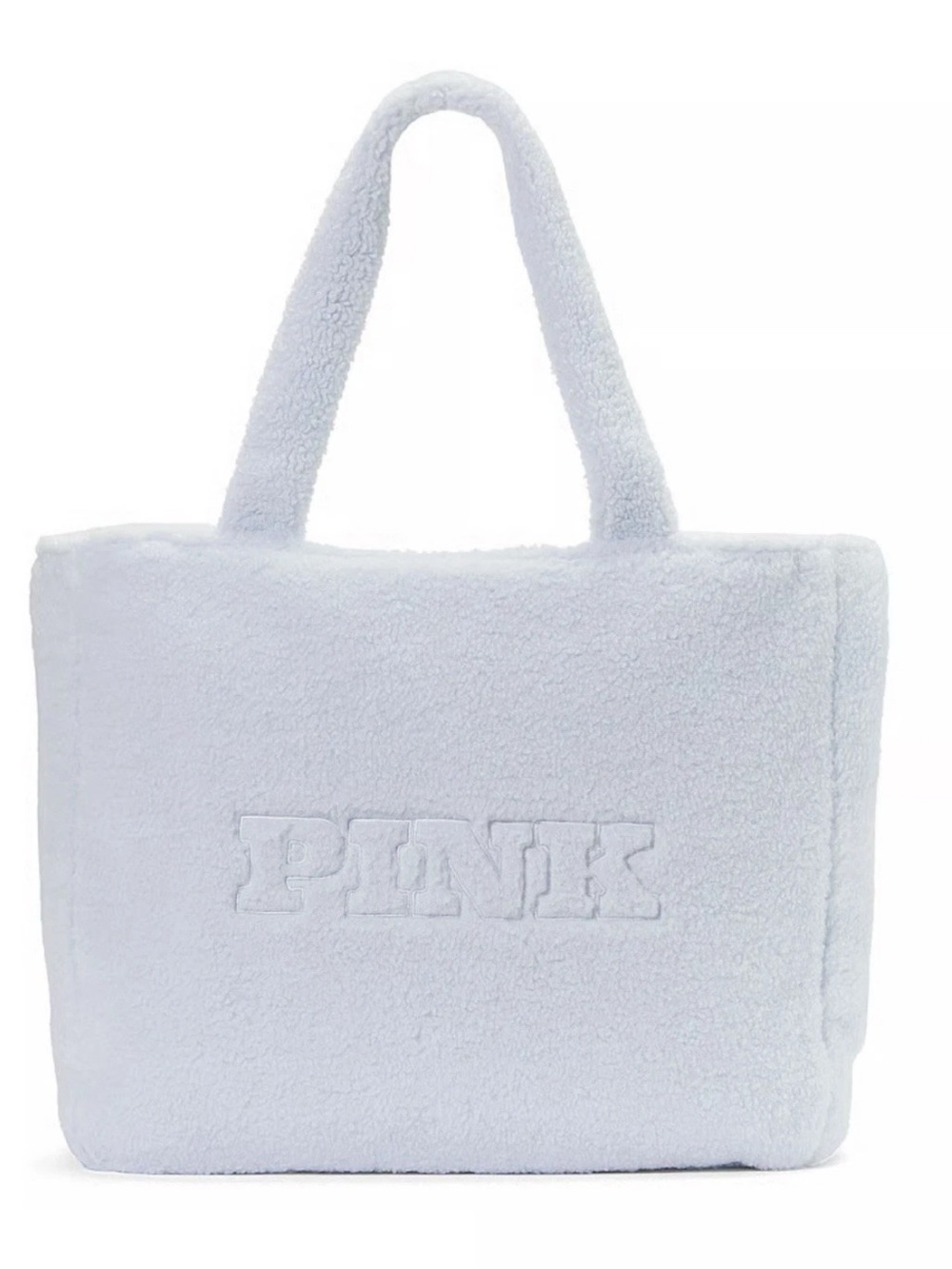 Absolutely gorgeous Victorias Secret authentic plush blue tote. A must!